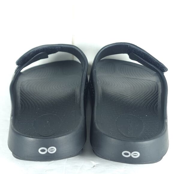 Oofos OOahh Sport Flex Black M9 / W11 Comfort Recovery Slide Sandals Shoes main image 16